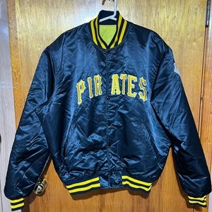 Vintage Pittsburgh Pirates Starter Bomber Jacket Size XL Excellent Condition